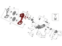 Shimano Chape Externe Pour Dérailleur XTR M9100