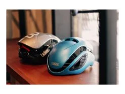 ABUS GameChanger Steel Blue Casque Aéro -Bicyclette Pièces Magasin abus gamechanger steel blue casque aero 7