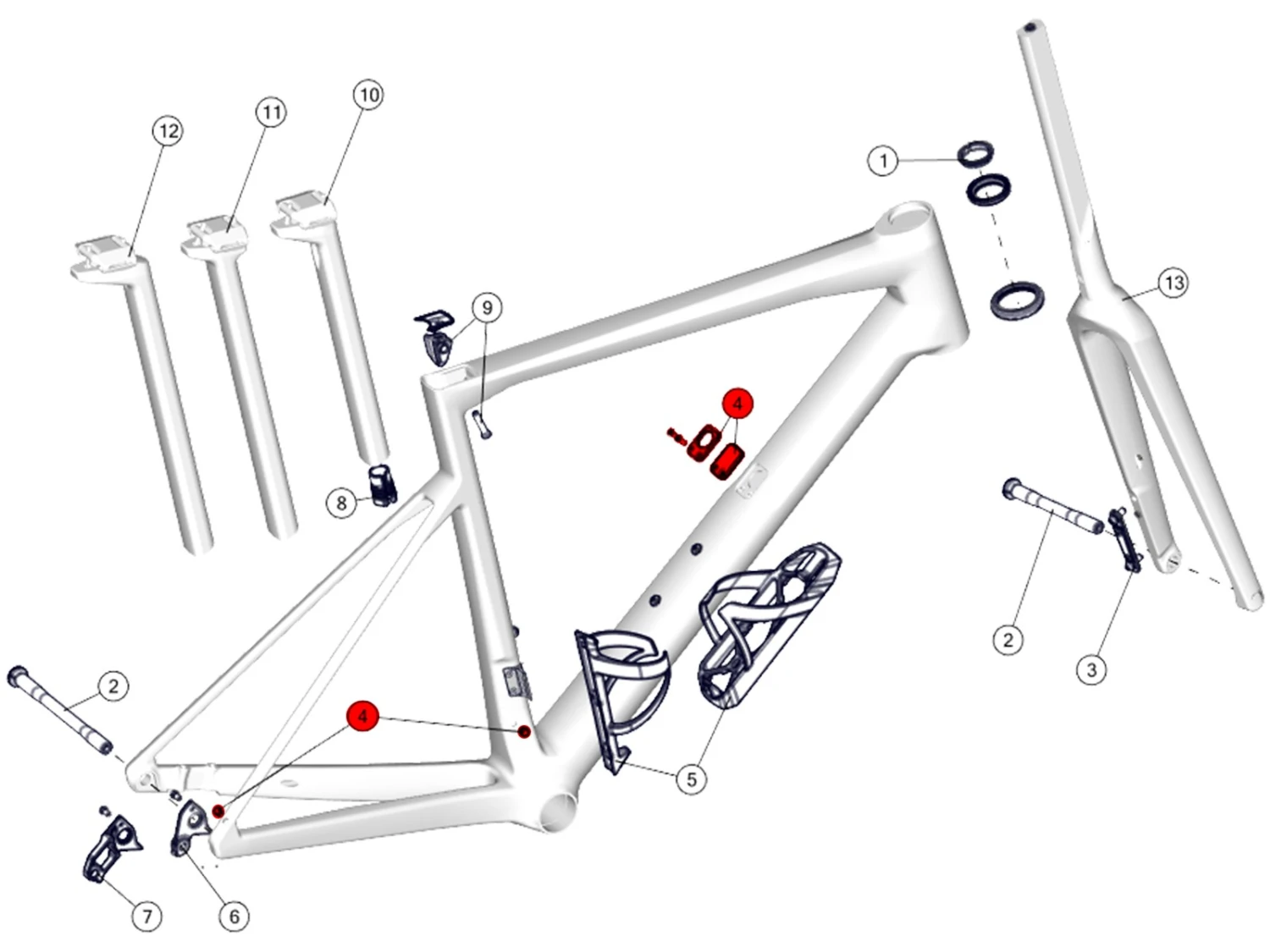 BMC Boitier De Jonction Di2 / ETap Teammachine SLR01 MY2021 - 30000705 2 BMC Boitier De Jonction Di2 / ETap Teammachine SLR01 MY2021 - 30000705 – Image 2