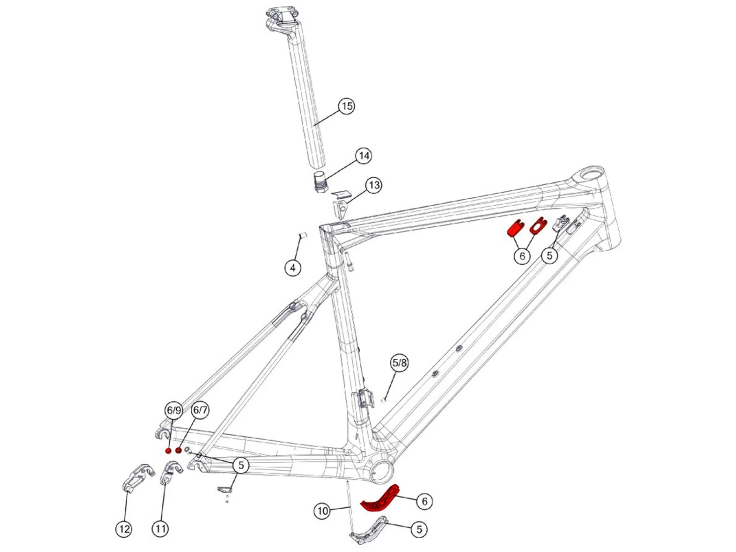 BMC Di2 / ETap Kit (2 Caches DTi) Pour Teammachine SLR01/02 301102 2 BMC Di2 / ETap Kit (2 Caches DTi) Pour Teammachine SLR01/02 301102 – Image 2