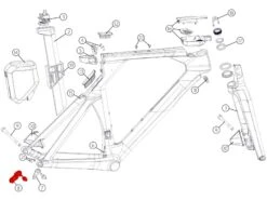 BMC Dropout 59 Patte De Dérailleur 301093 (direct-mount Shimano) 9 BMC Dropout 59 Patte De Dérailleur 301093 (direct-mount Shimano) -Bicyclette Pièces Magasin bmc dropout 59 patte de derailleur 301093 direct mount shimano 3