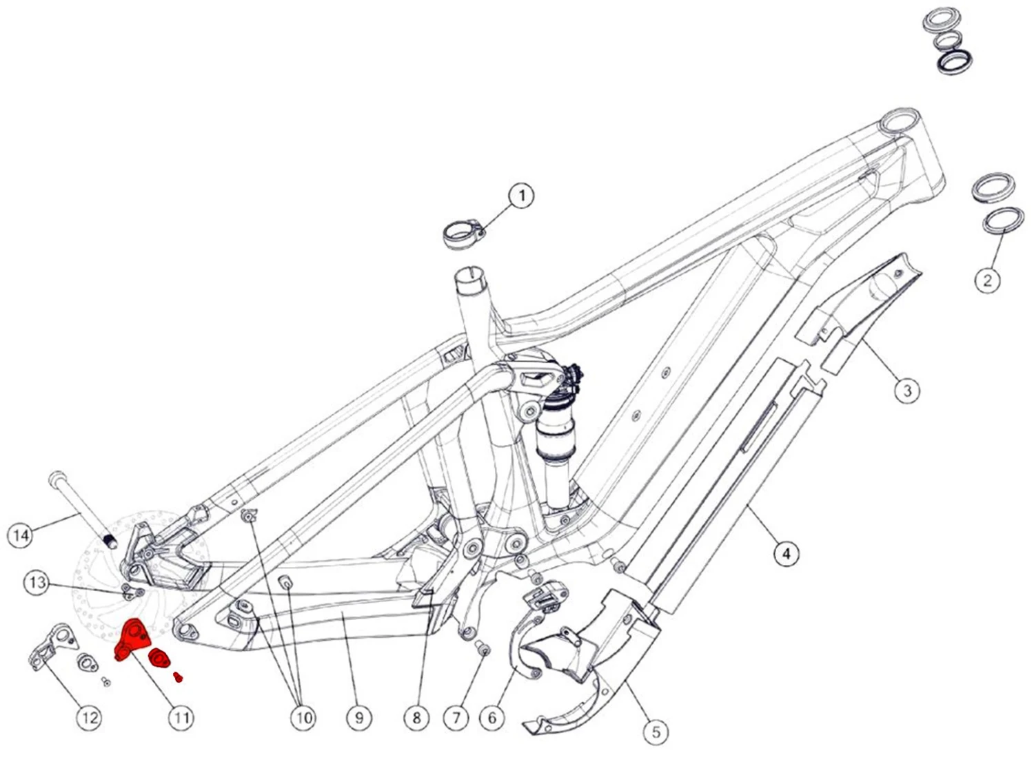 BMC Dropout 62 Patte De Dérailleur Trailfox AMP 301234 (standard) 2 BMC Dropout 62 Patte De Dérailleur Trailfox AMP 301234 (standard) – Image 2