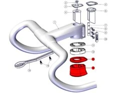 BMC Entretoises De Compatibilité 2018-2020 Pour ICS2 & ICS Carbon 30000722 -Bicyclette Pièces Magasin bmc entretoises de compatibilite 2018 2020 pour ics2 ics carbon 30000722 2