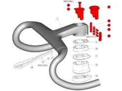 BMC Hardware Cockpit ICS Carbon Aero 30003727 - 30003728 - 30003729